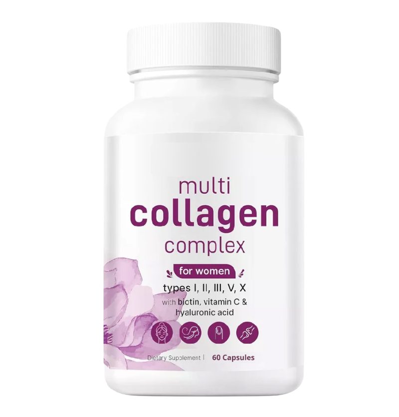 Multi Collagen Complex para mujeres 60 cápsulas