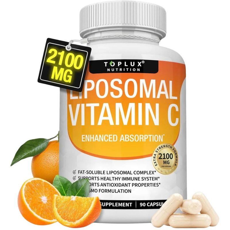 Vitamina C Liposomal Toplux 90 cápsulas